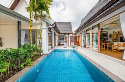 2R1152 Pool villa for rent 4 bedroom 3 bathroom 100,000/month at cherngtalay,thalang