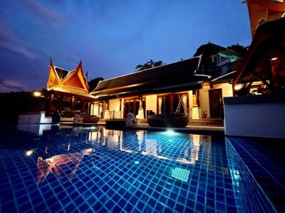 2R1156 Pool villa for rent 8 bedroom 9 bathroom 350,000/month at cherngtalay,thalang