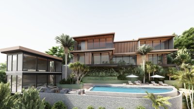 2S0102 ขายพูลวิลล่า พร้อมเฟอร์นิเจอร์ครบครัน ขนาด 1778 ตร.ม โซนเชิงทะเล 5 ห้องนอน 6 ห้องน้ำ พร้อมเข้าอยู่