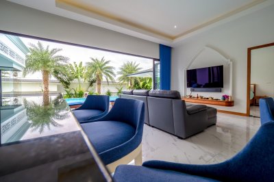 2S0104 Pool villa  for sale 25,000,000 These pool villa will offer over 535 sq.m   3 bedroom 4 bathroomThis is contemporary villa located in Cherng Talay .