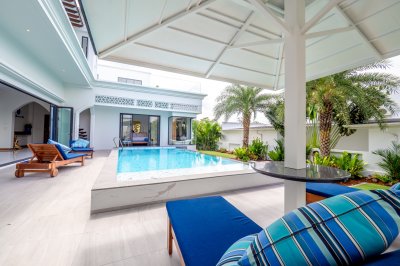 2S0104 Pool villa  for sale 25,000,000 These pool villa will offer over 535 sq.m   3 bedroom 4 bathroomThis is contemporary villa located in Cherng Talay .