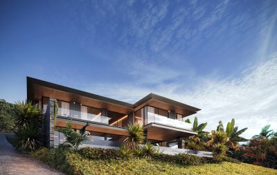 2S0106 Luxury Pool villa  for sale 67,842,750 These pool villa will offer over 939 sq.m 5 bedroom 5 bathroomThis is contemporary villa located in Cherng Talay .