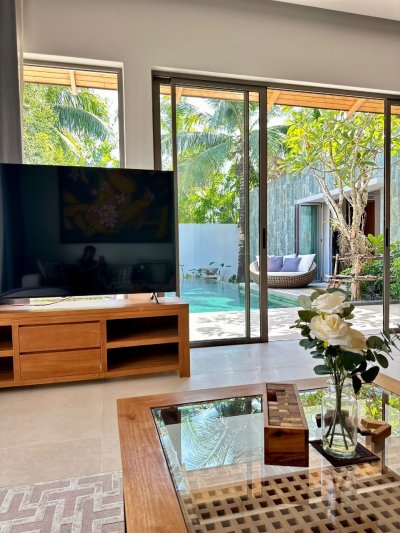 2S0152 Pool villa for sale 24,500,000 baht 2bedrooms 2bathrooms at cherng talay,thalang