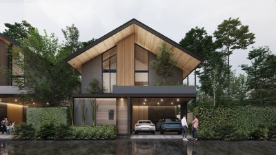 2S0153 Pool villa for sale 24,800,000 baht 4 bedrooms 5 bathrooms at cherngtalay have fully furnished