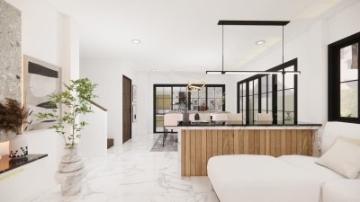 2S0222 ขายบ้านเดี่ยวสองชั้น ราคา 7,590,000 บาท 3 ห้องนอน 3 ห้องน้ำ โซนเชิงทะเล,ถลาง