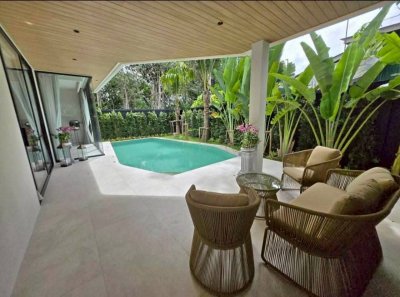 2S0231 Pool villa for sale 22,000,000 baht 3 bedroom 4 bathroom at cherngtalay,thalang
