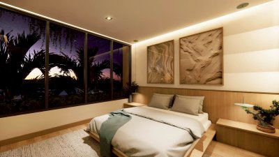 2S0254 Pool villa for sale 15,915,825 baht 2 bedroom 2 bathroom at cherngtalay