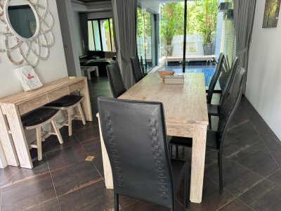 3R0187 Pool villa for rent 2bedrooms 3bathrooms 90,000/month at kamala have fully furnished