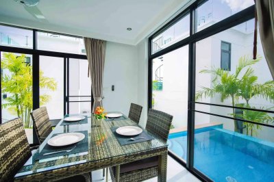 3R0071 ให้เช่า pool villa 2 ห้องนอน 3 ห้องน้ำ ราคา 100,000/เดือน โซนกมลา