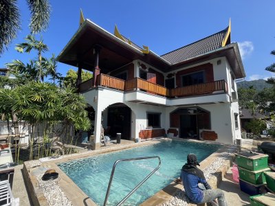 3R0099 ให้เช่า pool villa 3 ห้องนอน 3 ห้องน้ำ ราคา 80,000/เดือน โซนกมลา