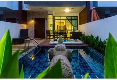 3R0107 ให้เช่า pool villa 3 ห้องนอน 3 ห้องน้ำ ราคา 75,000/เดือน โซนกมลา