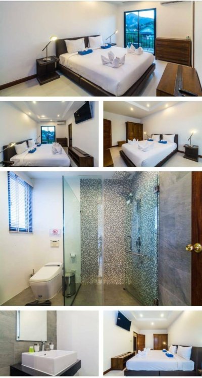 3R0107 ให้เช่า pool villa 3 ห้องนอน 3 ห้องน้ำ ราคา 75,000/เดือน โซนกมลา