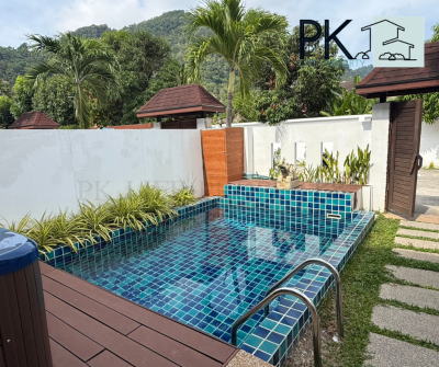 3R0107 Pool villa for rent 3 bedroom 3 bathroom 65,000/month at kamala