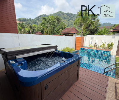3R0107 Pool villa for rent 3 bedroom 3 bathroom 65,000/month at kamala