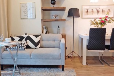 3R0121 คอนโดมิเนียม 1 ห้องนอน 1 ห้องน้ำ ให้เช่าเดือนละ 45,000 บาท โซนกมลา