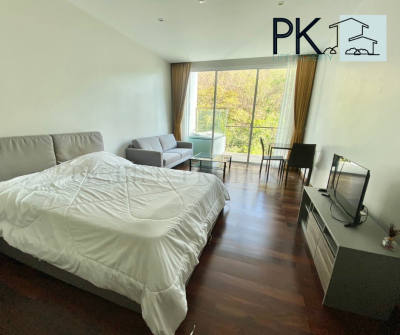 3R0132 Condominium for rent studio room 25,000/month at kamala