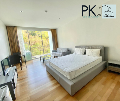 3R0128 Condominium for rent studio room 25,000/month at kamala