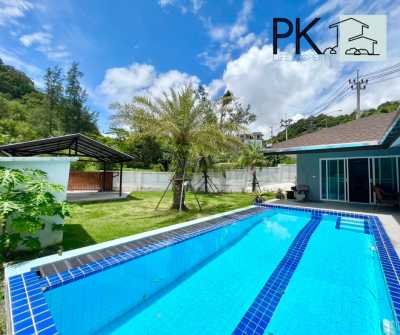 3R0138 This pool villa 3bedroom 3bathroom 65,000/month the house location at Kamala