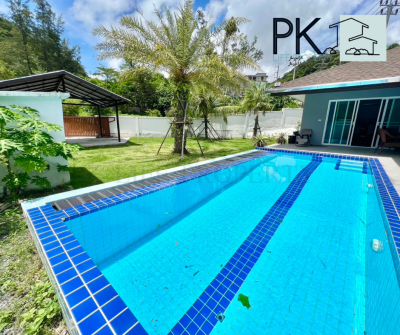 3R0138 This pool villa 3bedroom 3bathroom 65,000/month the house location at Kamala