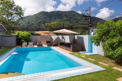 3R0157 ให้เช่า pool villa 4 ห้องนอน 4 ห้องน้ำ ราคา 250,000/เดือน โซนกมลา
