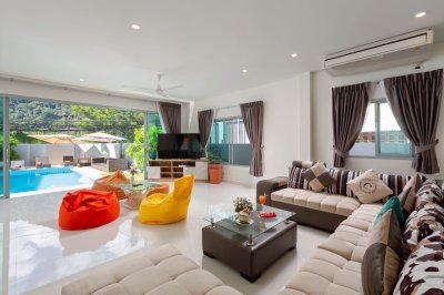 3R0157 ให้เช่า pool villa 4 ห้องนอน 4 ห้องน้ำ ราคา 250,000/เดือน โซนกมลา