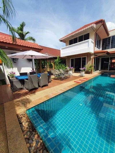 3R0162 Pool villa for rent 4 bedroom 5 bathroom 150,000/month at Kamala