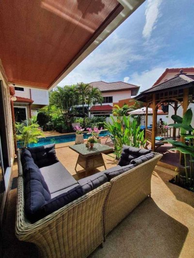 3R0162 Pool villa for rent 4 bedroom 5 bathroom 150,000/month at Kamala