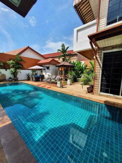 3R0162 Pool villa for rent 4 bedroom 5 bathroom 150,000/month at Kamala