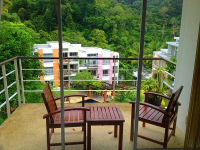 3R0184 Kamala Hill Apartment for rent 2 bedroom 2 bathroom 35,000 per month in kamala