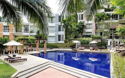 3R0184 Kamala Hill Apartment for rent 2 bedroom 2 bathroom 35,000 per month in kamala