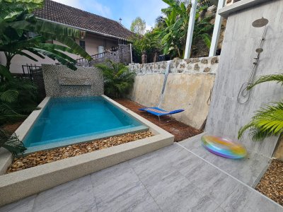 3R0196 ให้เช่า pool villa 4ห้องนอน 3ห้องน้ำ ราคา 150,000/เดือน โซนกมลา