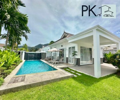 3R0205 ให้เช่า pool villa 3 ห้องนอน 2 ห้องน้ำ ราคา 100,000/เดือน โซนกมลา