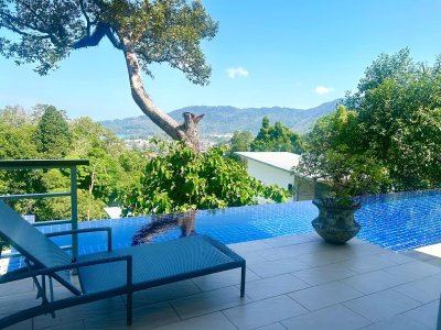 3R0216 Pool villa for rent 3 bedroom 2 bathroom 150,000/month at kamala