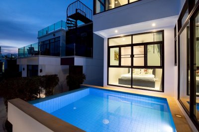 3R0230 ให้เช่า pool villa 2 ห้องนอน 2 ห้องน้ำ ราคา 100,000/เดือน โซนกมลา