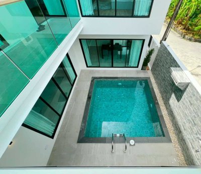 3R0238 Pool villa for rent 4 bedroom 5 bathroom 150,000/month at kamala