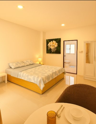 3R0239 อพาร์ทเม้นท์ 1 ห้องนอน 1 ห้องน้ำ ให้เช่าเดือนละ 16,000 บาท โซนกมลา