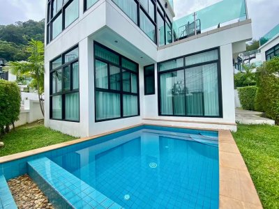3R0240 ให้เช่า pool villa 2 ห้องนอน 2 ห้องน้ำ ราคา 100,000/เดือน โซนกมลา