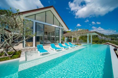 3R0244 ให้เช่า pool villa 6 ห้องนอน 6 ห้องน้ำ ราคา 1,800,000/เดือน โซนกมลา