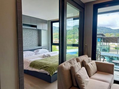 3R0250 คอนโดมิเนียม 1 ห้องนอน 1 ห้องน้ำ ให้เช่าเดือนละ 35,000 บาท โซนกมลา