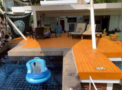 3R0253 Penthouse with private pool for rent 2 bedroom 2 bathroom 80,000/month at kamala