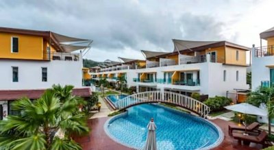 3R0256 ให้เช่าบ้านแฝดสองชั้น 3 ห้องนอน 3 ห้องน้ำ ราคา 55,000/เดือน โซนกมลา