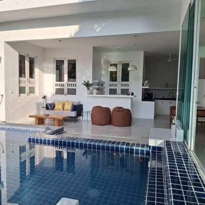3R0266 Pool villa for rent 2 bedroom 2 bathroom 90,000/month at kamala