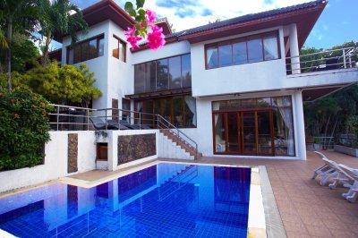 4R0023 Seaview pool villa 5bedroom 5bathroom 350,000/month at patong