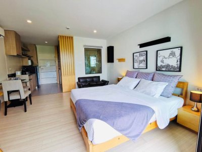 4R0063 คอนโดมิเนียม studio room ให้เช่าเดือนละ 25,000บาท โซนป่าตอง