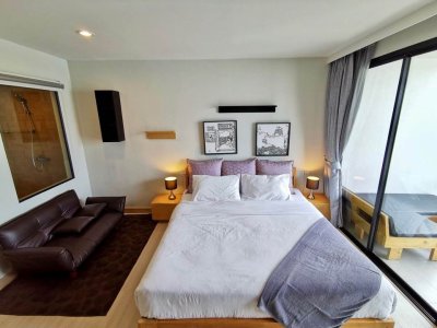 4R0063 คอนโดมิเนียม studio room ให้เช่าเดือนละ 25,000บาท โซนป่าตอง