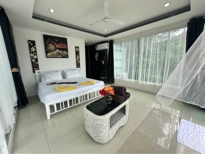 4R0197 ให้เช่า pool villa 4 ห้องนอน 2 ห้องน้ำ ราคา 85,000/เดือน โซนป่าตอง