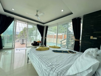 4R0197 ให้เช่า pool villa 4 ห้องนอน 2 ห้องน้ำ ราคา 85,000/เดือน โซนป่าตอง