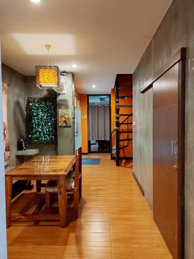 4R0199 ให้เช่าบ้านแฝดสองชั้น 2 ห้องนอน 1 ห้องน้ำ ราคา 25,000/เดือน โซนป่าตอง