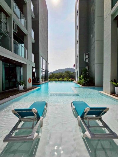 4R0200 คอนโดมิเนียม 1 ห้องนอน 1 ห้องน้ำ ให้เช่าเดือนละ 32,000 บาท โซนป่าตอง