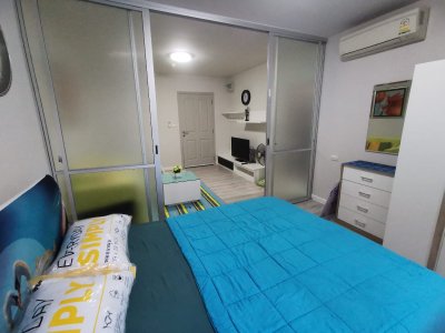 5R0008 คอนโดมิเนียม 1 ห้องนอน 1 ห้องน้ำ ให้เช่าเดือนละ 15,000 บาท โซนกะทู้